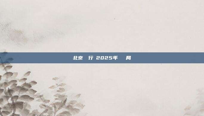 北京視聽行業2025年驚艷開局