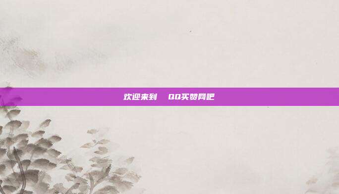 欢迎来到  QQ买赞网吧