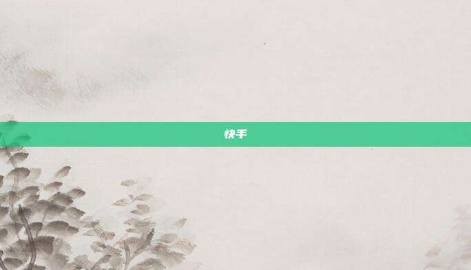 快手