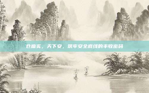 仓廪实,天下安,筑牢安全底线的丰收密码