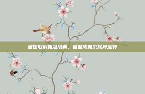 多国取消新冠限制,但监测体系保持运转