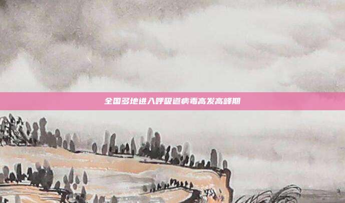 全国多地进入呼吸道病毒高发高峰期