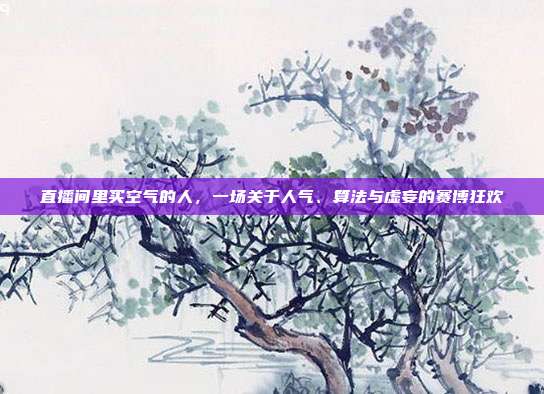 直播间里买空气的人,一场关于人气、算法与虚妄的赛博狂欢