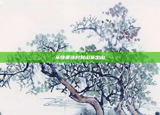从快递进村到山货出山